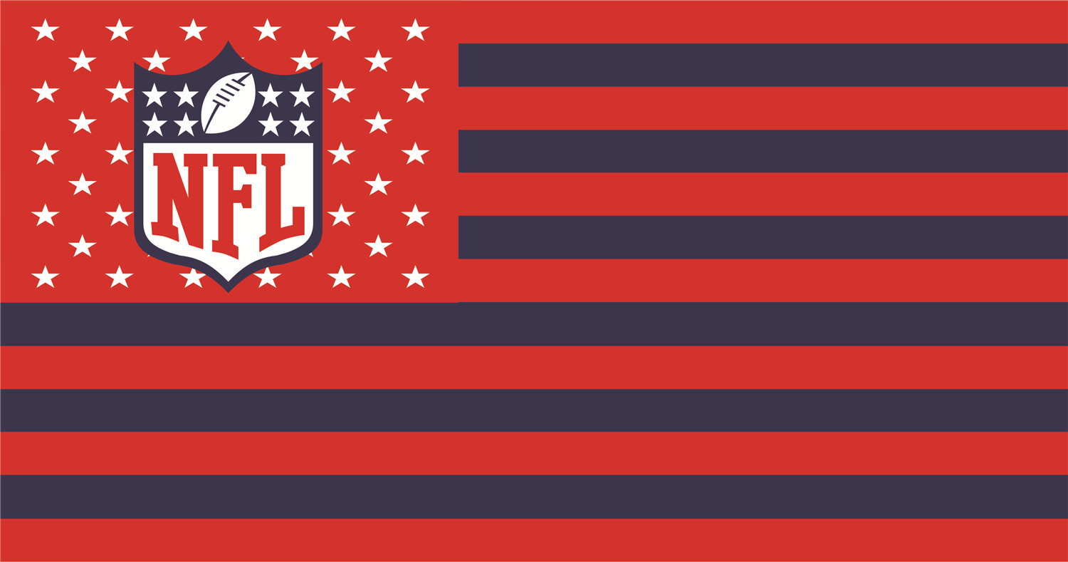 NFL Flags fabric transfer